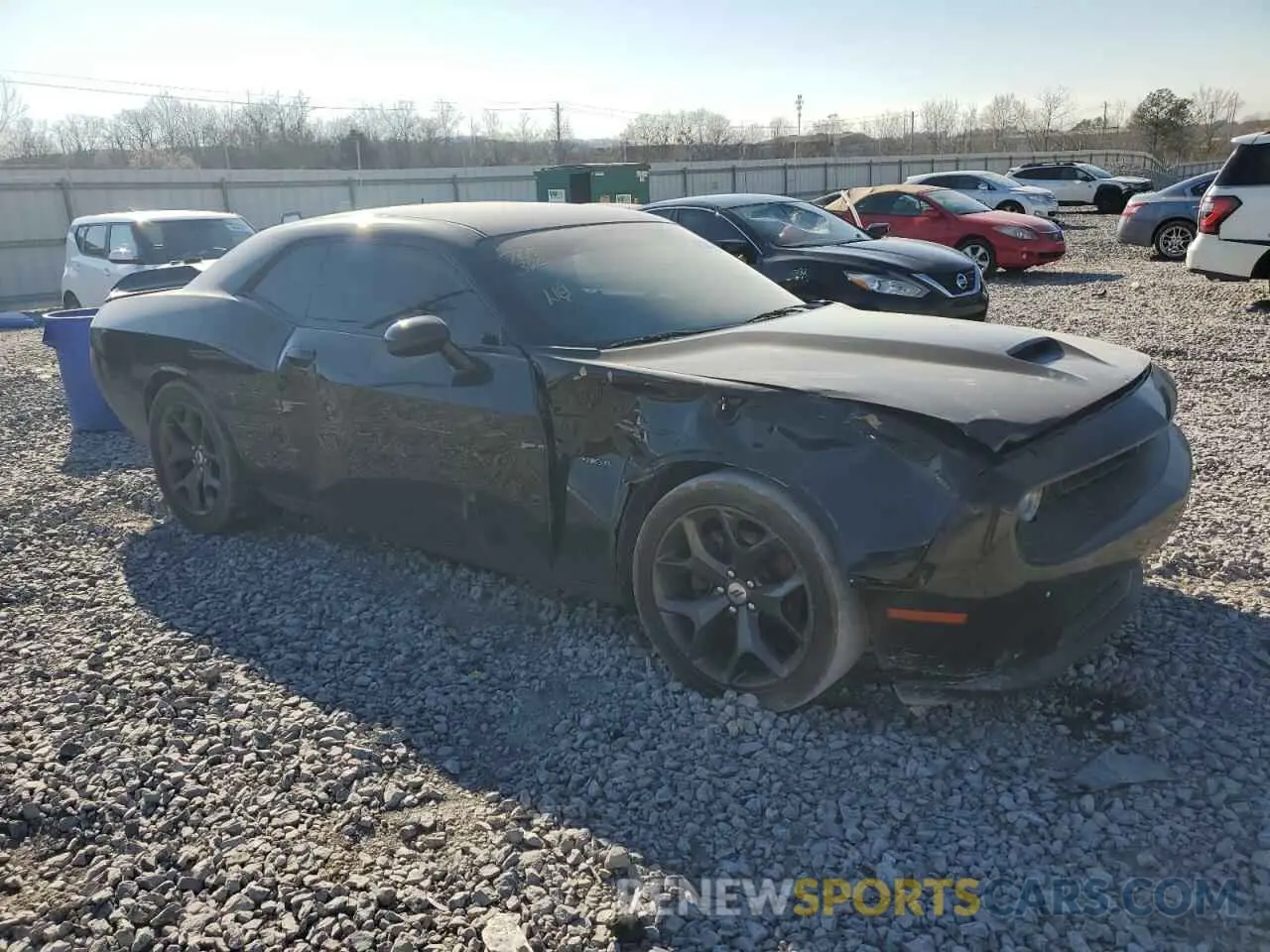 4 Photograph of a damaged car 2C3CDZBT1KH737496 DODGE CHALLENGER 2019