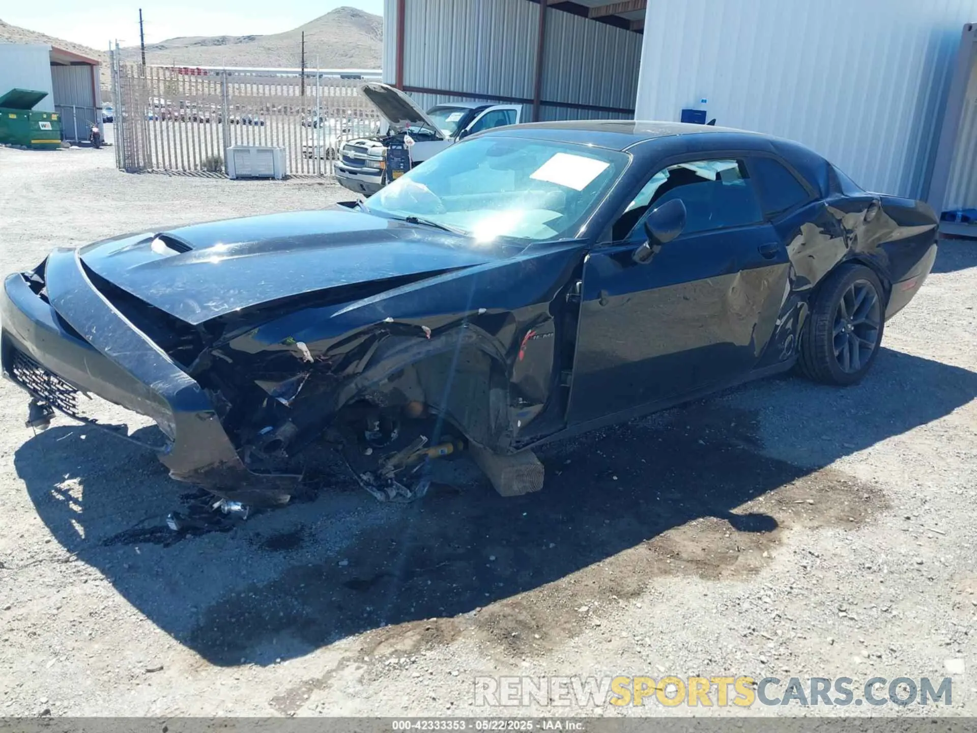 2 Photograph of a damaged car 2C3CDZBT2KH620333 DODGE CHALLENGER 2019