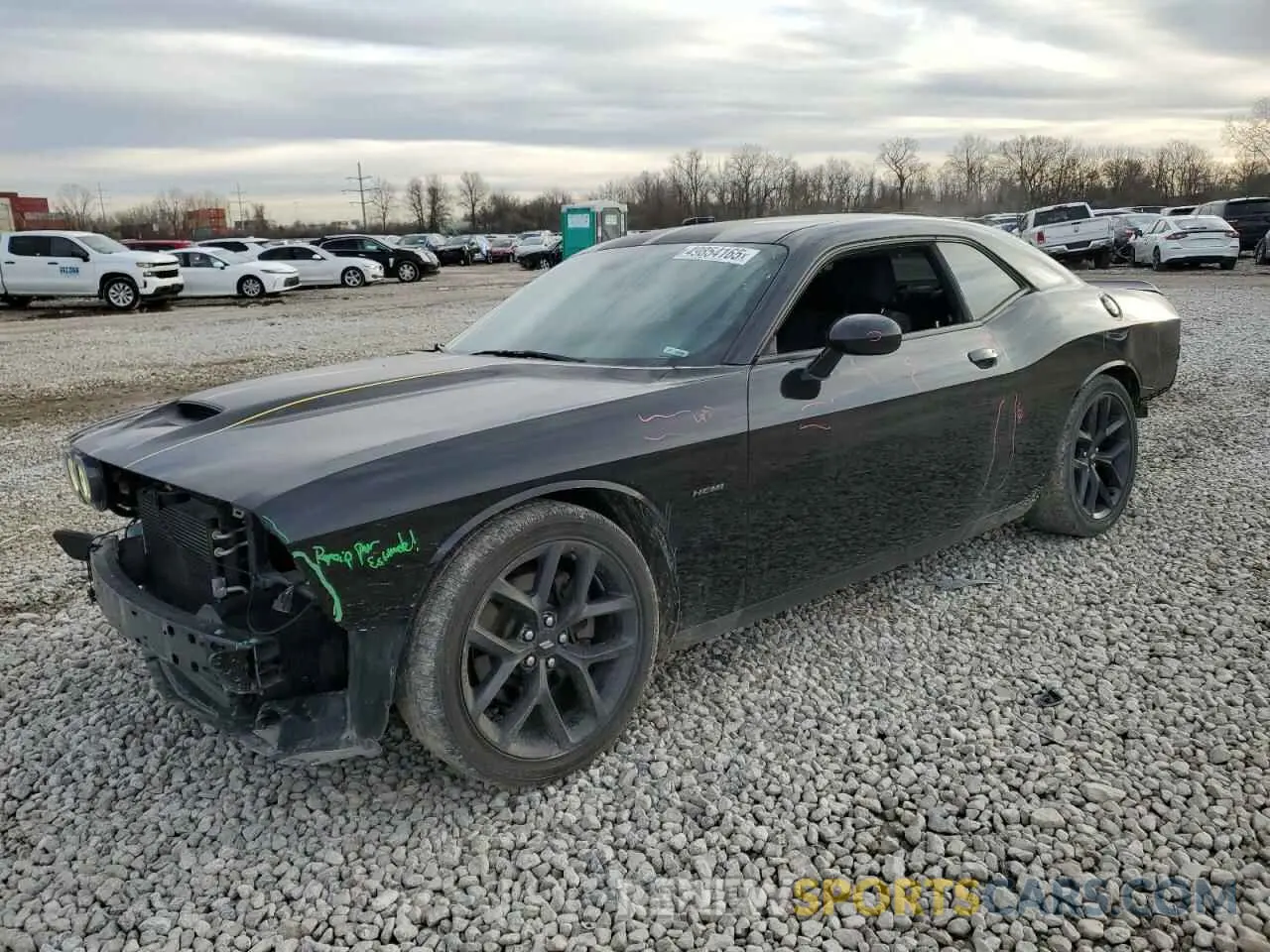 1 Фотография поврежденного автомобиля 2C3CDZBT2KH708766 DODGE CHALLENGER 2019