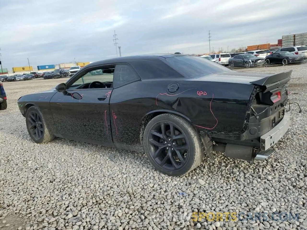 2 Фотография поврежденного автомобиля 2C3CDZBT2KH708766 DODGE CHALLENGER 2019