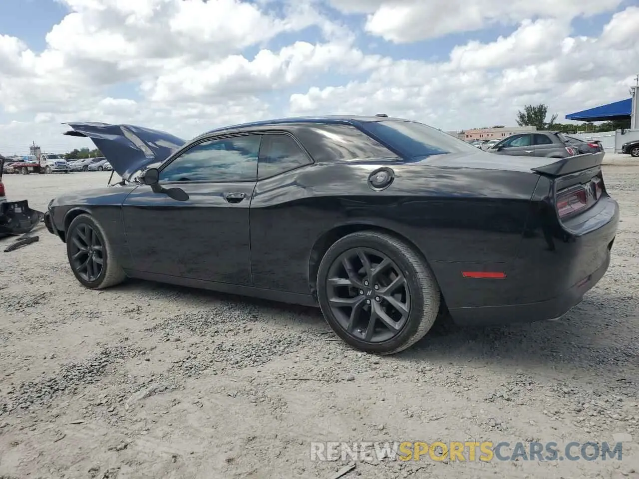2 Photograph of a damaged car 2C3CDZBT2KH724319 DODGE CHALLENGER 2019