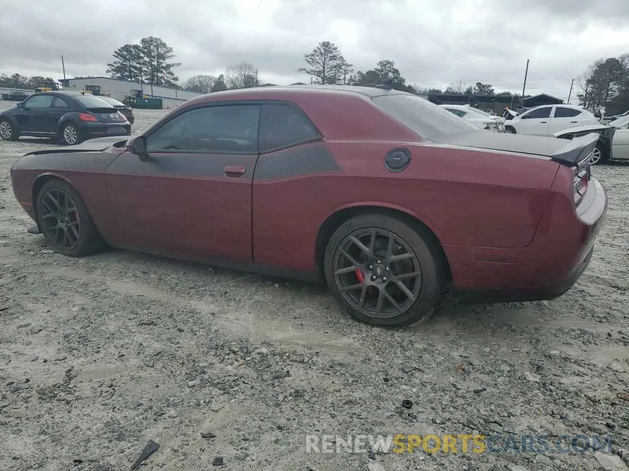 2 Photograph of a damaged car 2C3CDZBT3KH521858 DODGE CHALLENGER 2019