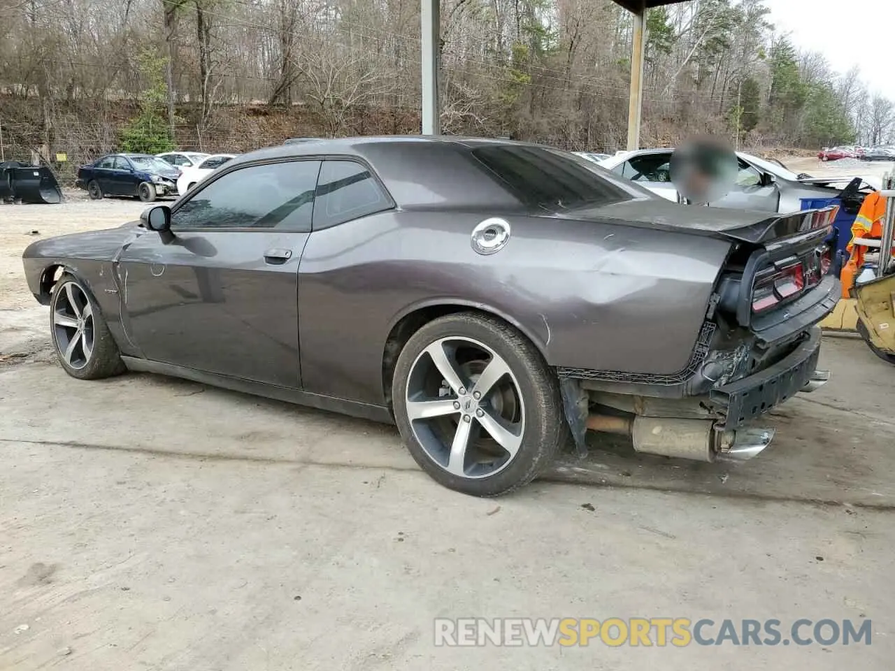 2 Photograph of a damaged car 2C3CDZBT3KH641420 DODGE CHALLENGER 2019