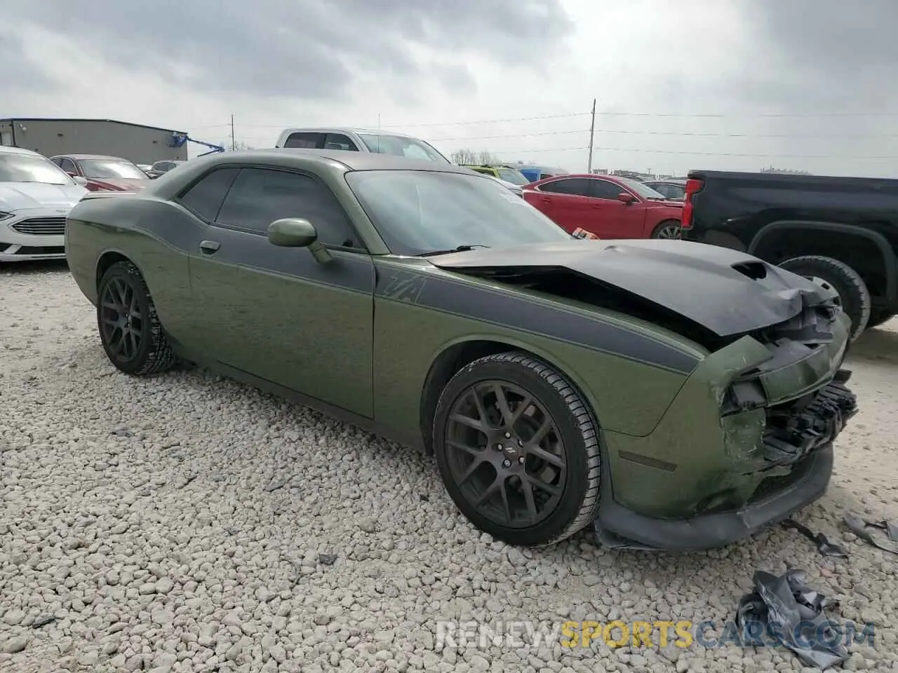 4 Фотография поврежденного автомобиля 2C3CDZBT5KH602540 DODGE CHALLENGER 2019