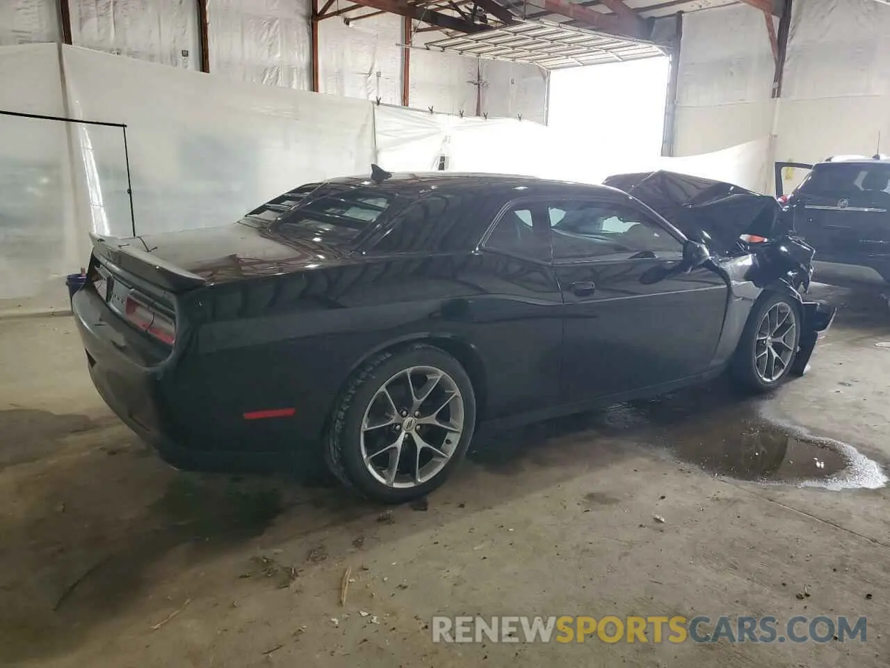 3 Photograph of a damaged car 2C3CDZBT7KH602622 DODGE CHALLENGER 2019