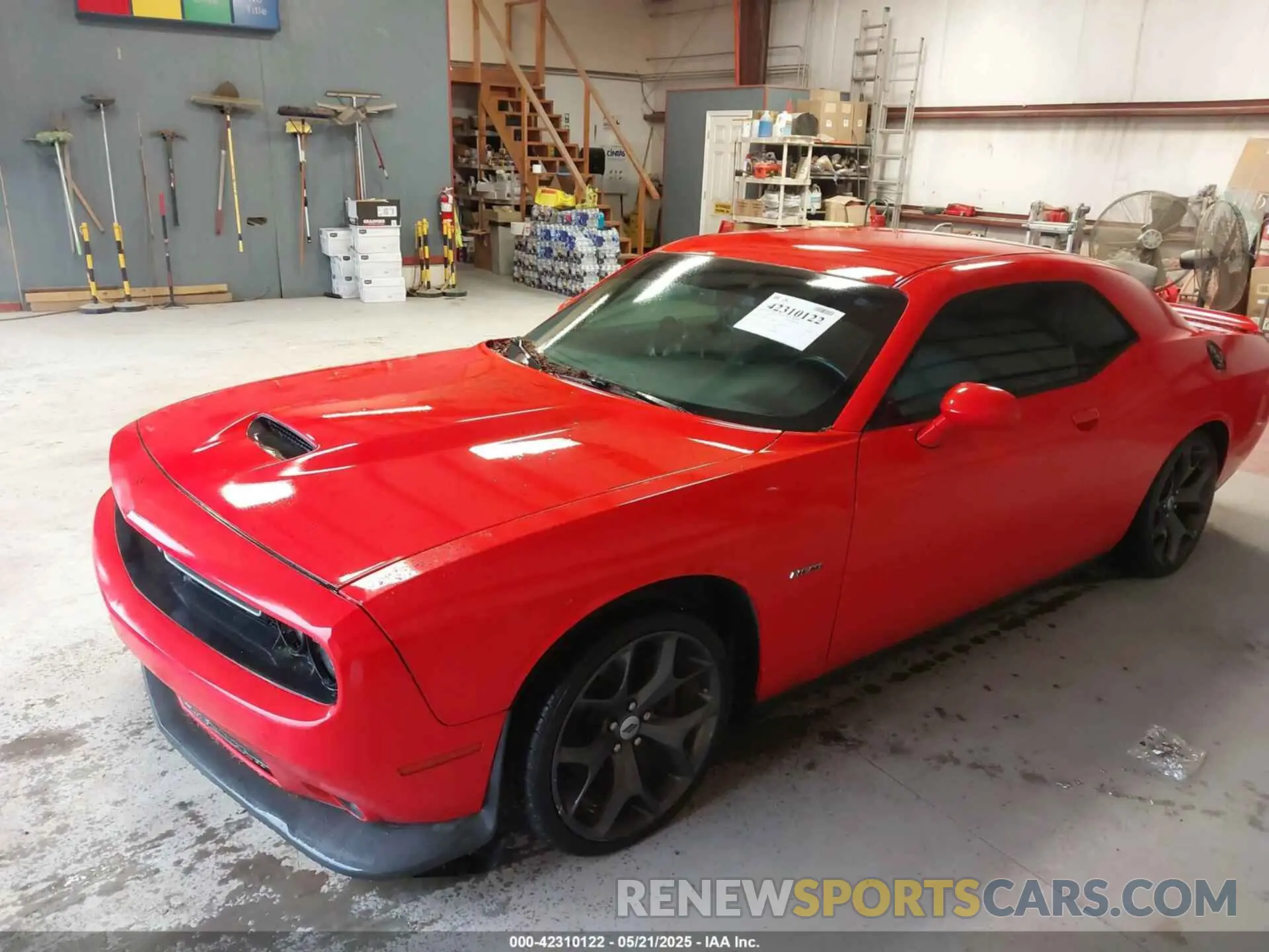 2 Photograph of a damaged car 2C3CDZBT9KH627697 DODGE CHALLENGER 2019