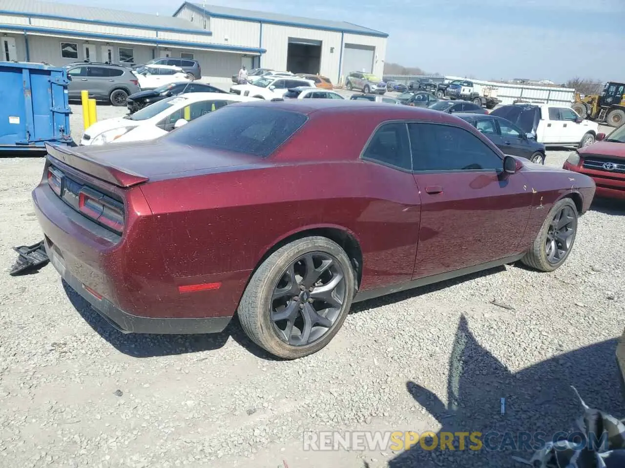 3 Фотография поврежденного автомобиля 2C3CDZBTXKH627689 DODGE CHALLENGER 2019