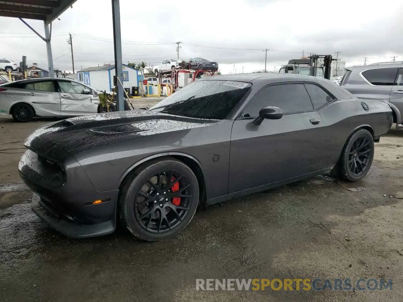 1 Фотография поврежденного автомобиля 2C3CDZFJ0KH574817 DODGE CHALLENGER 2019