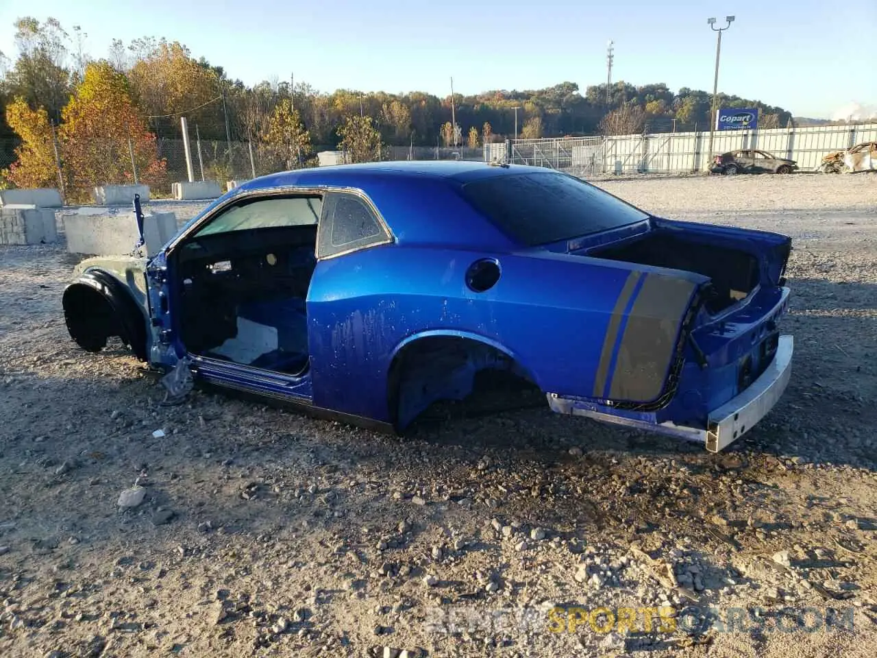 2 Фотография поврежденного автомобиля 2C3CDZFJ1KH607131 DODGE CHALLENGER 2019