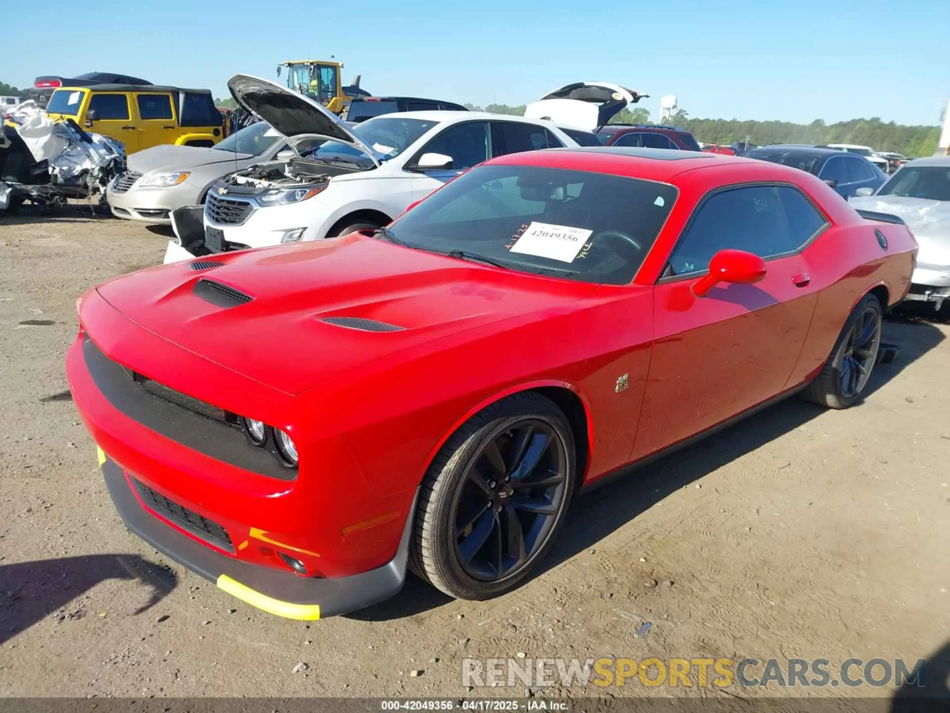 2 Фотография поврежденного автомобиля 2C3CDZFJ2KH570865 DODGE CHALLENGER 2019