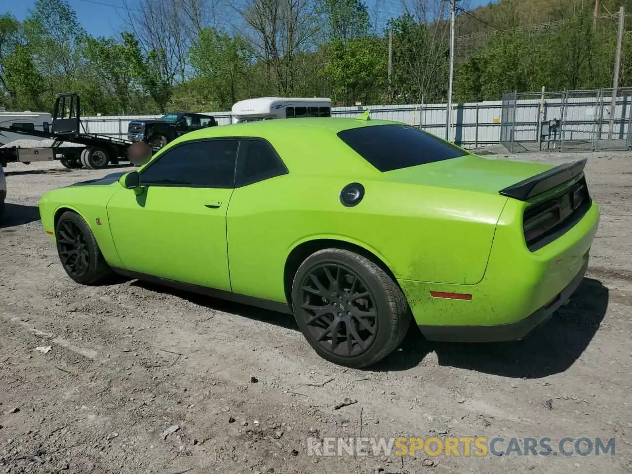 2 Photograph of a damaged car 2C3CDZFJ2KH701535 DODGE CHALLENGER 2019