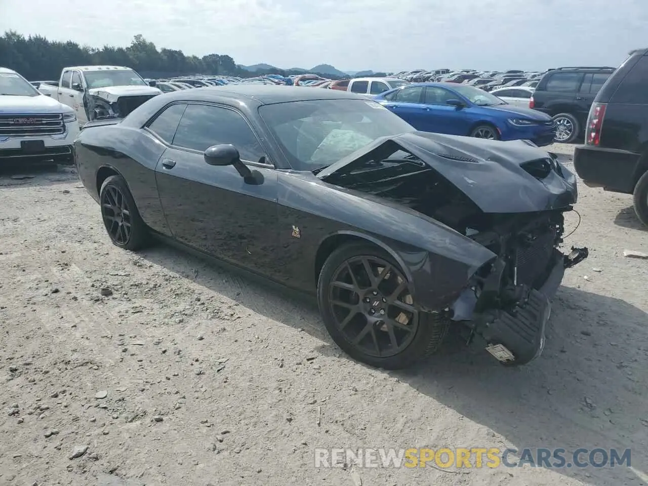 4 Фотография поврежденного автомобиля 2C3CDZFJ2KH719274 DODGE CHALLENGER 2019