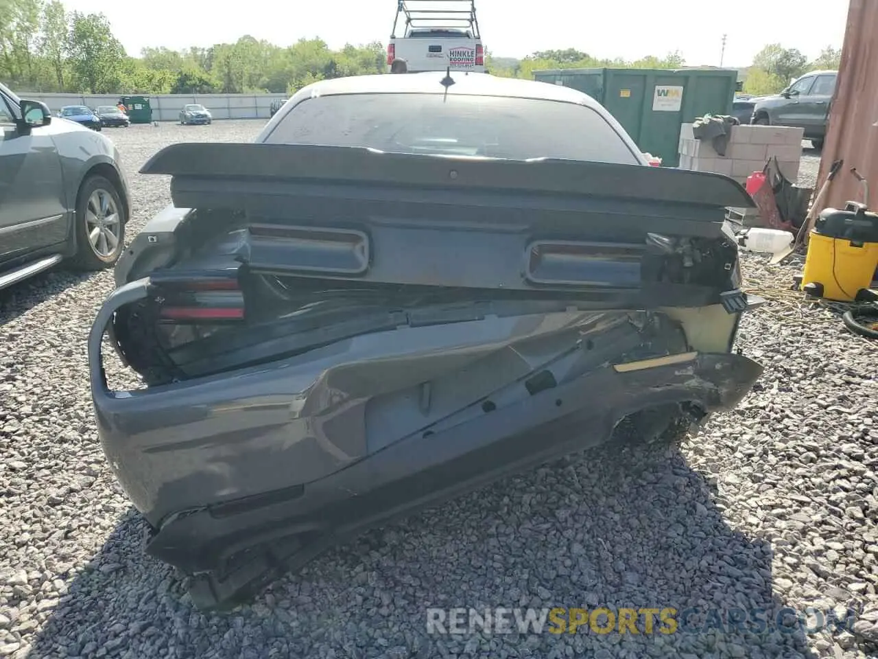 6 Photograph of a damaged car 2C3CDZFJ3KH662437 DODGE CHALLENGER 2019