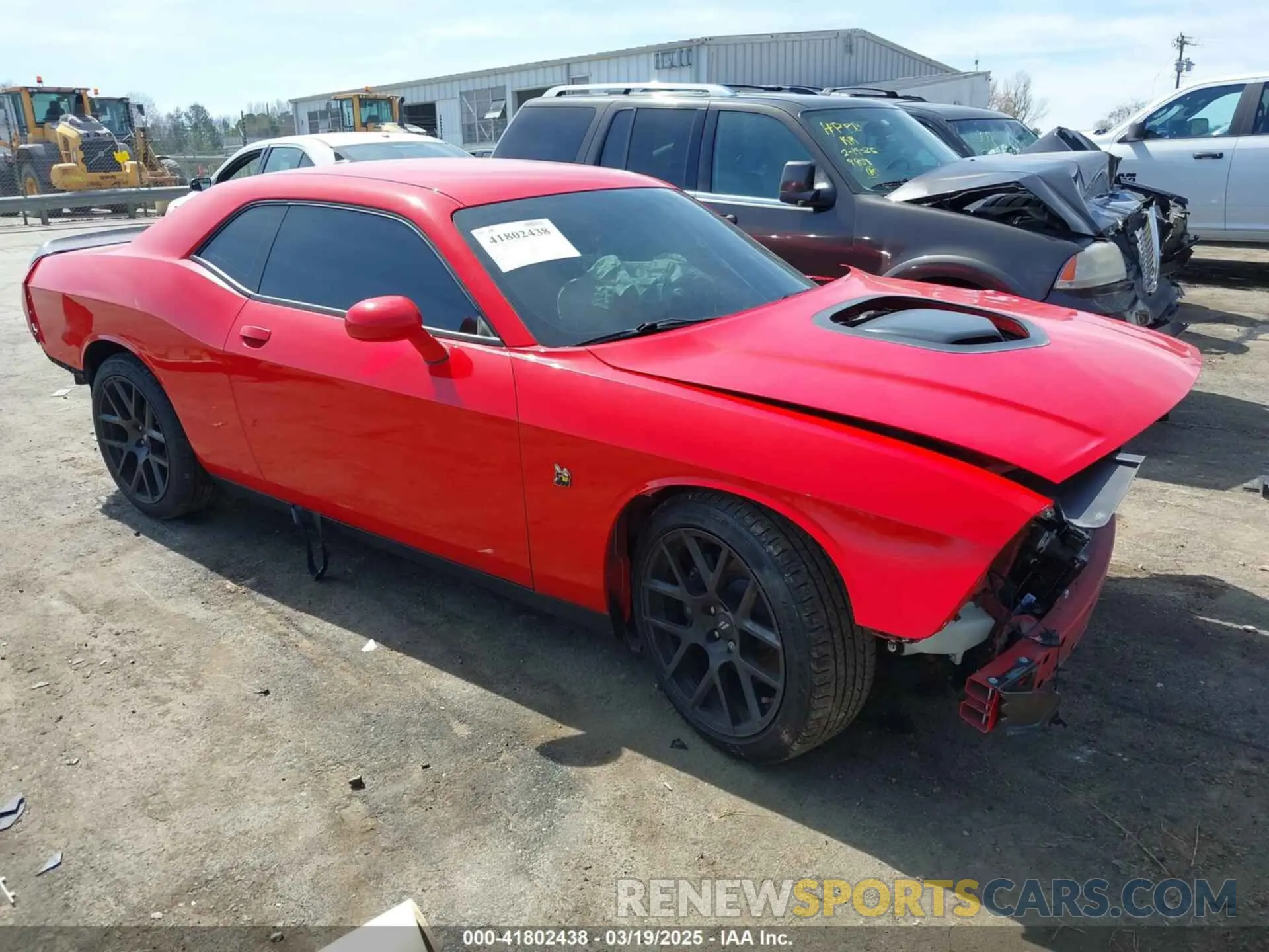 1 Фотография поврежденного автомобиля 2C3CDZFJ4KH625400 DODGE CHALLENGER 2019