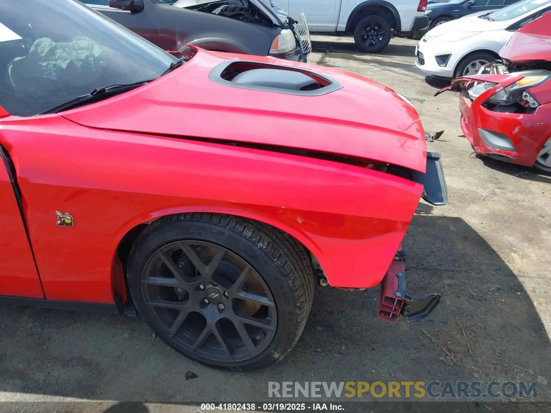 20 Фотография поврежденного автомобиля 2C3CDZFJ4KH625400 DODGE CHALLENGER 2019