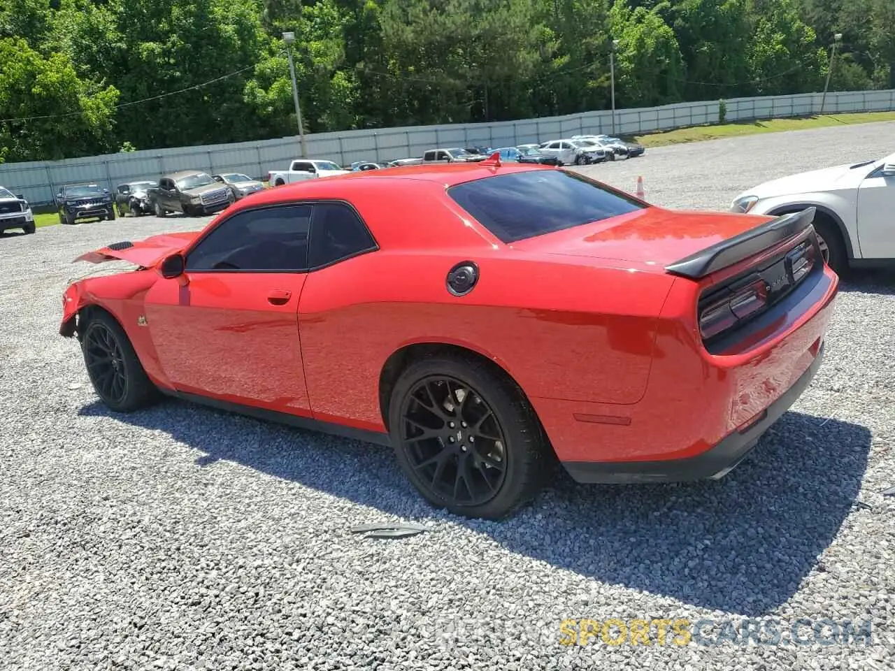 2 Photograph of a damaged car 2C3CDZFJ4KH741521 DODGE CHALLENGER 2019