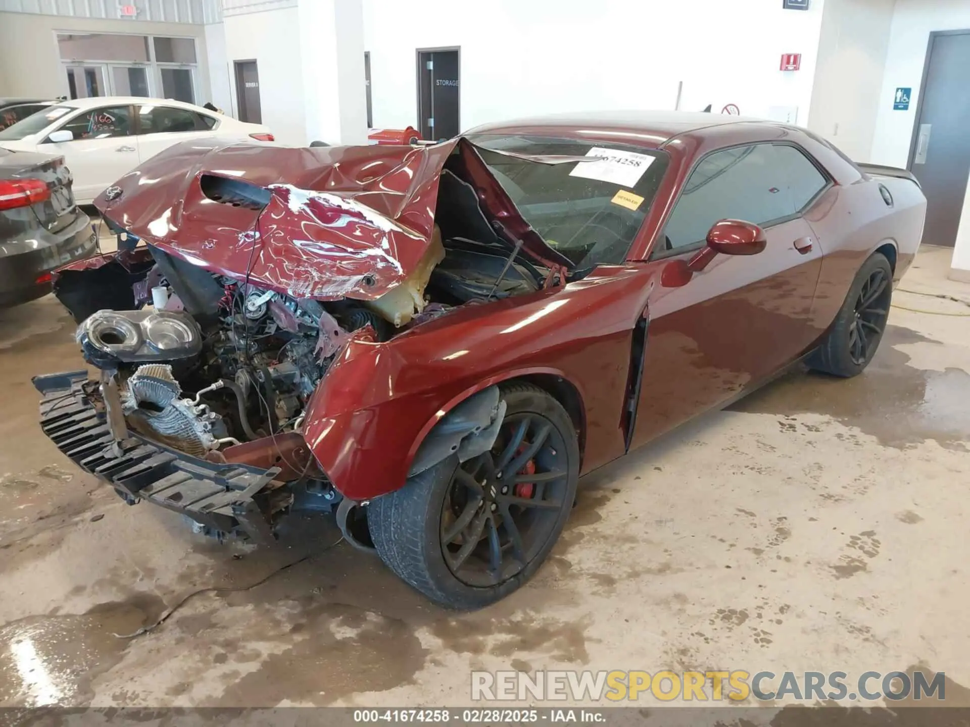 2 Фотография поврежденного автомобиля 2C3CDZFJ7KH505994 DODGE CHALLENGER 2019