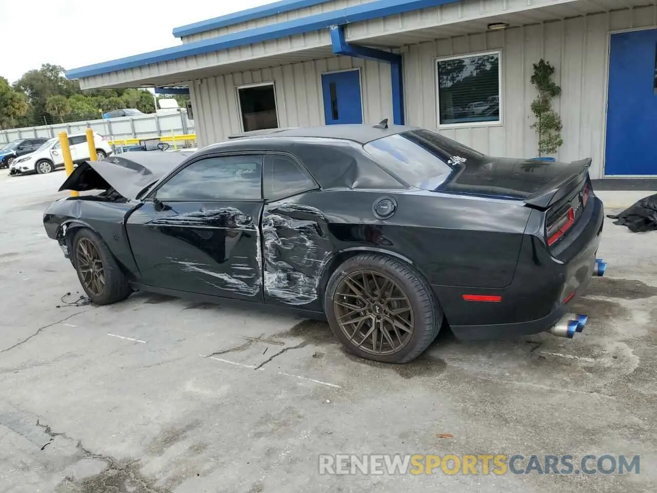2 Photograph of a damaged car 2C3CDZFJ7KH540499 DODGE CHALLENGER 2019