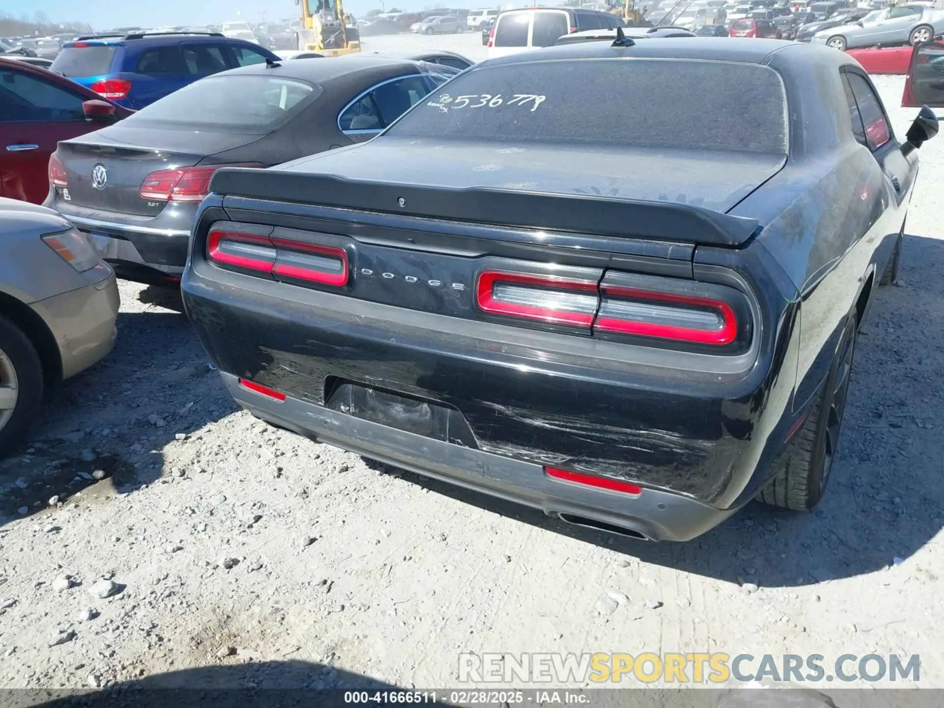 6 Фотография поврежденного автомобиля 2C3CDZFJ7KH563779 DODGE CHALLENGER 2019