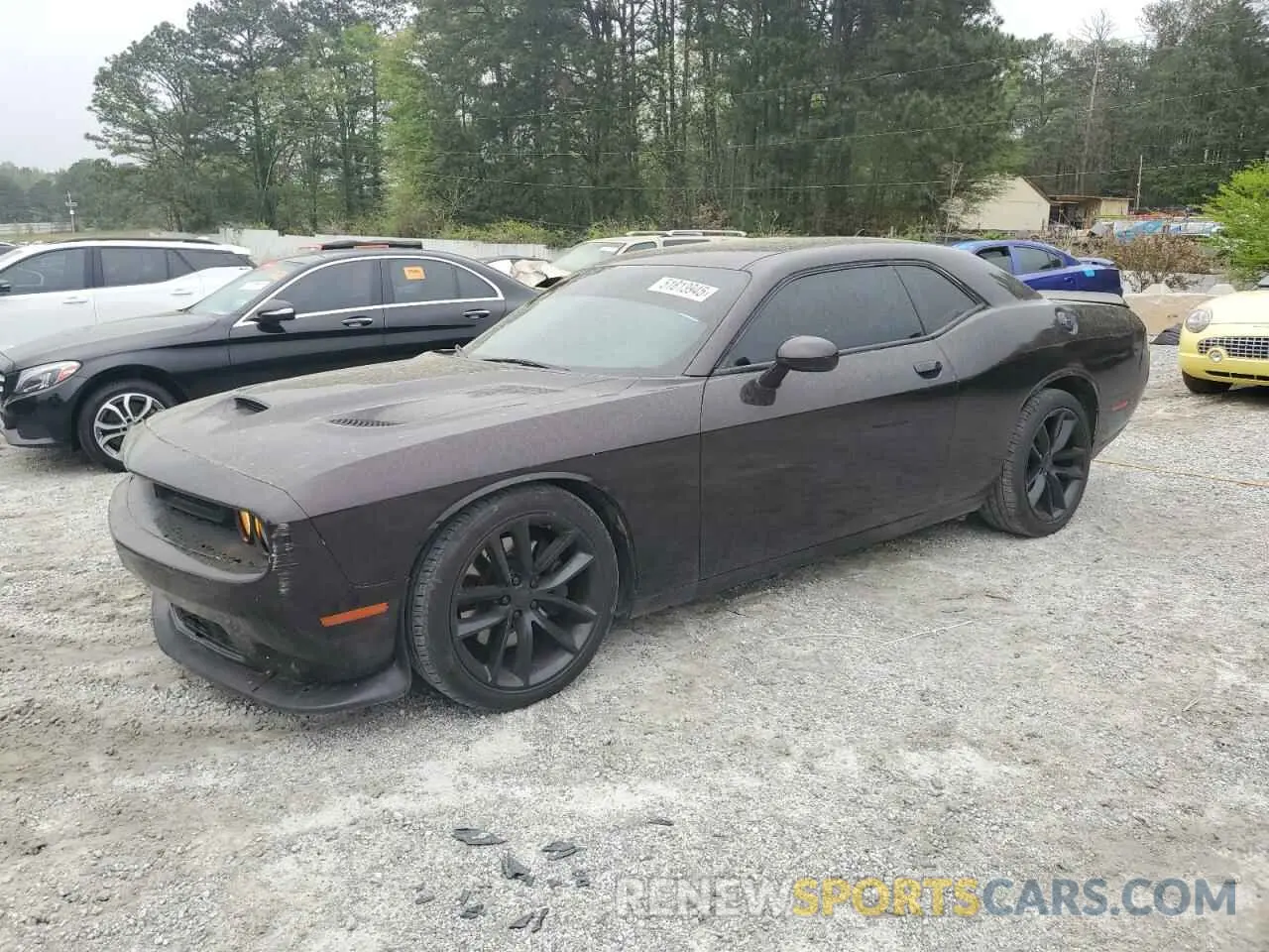 1 Фотография поврежденного автомобиля 2C3CDZFJ8KH524912 DODGE CHALLENGER 2019