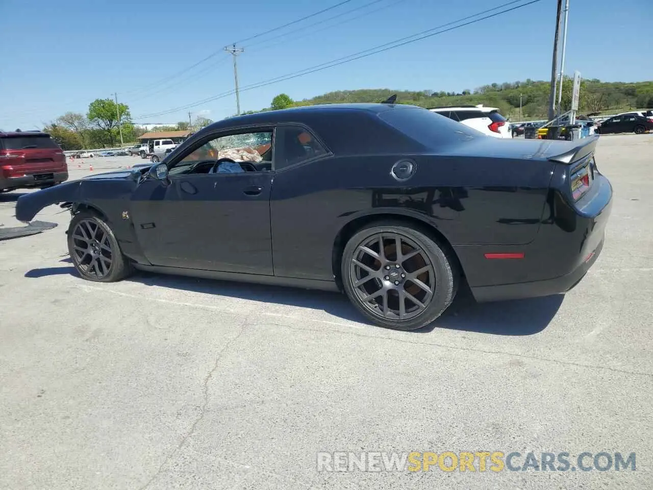 2 Photograph of a damaged car 2C3CDZFJ9KH649496 DODGE CHALLENGER 2019