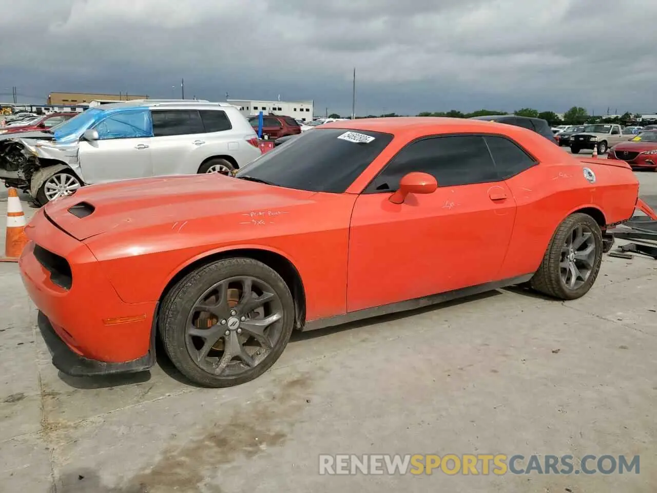 1 Фотография поврежденного автомобиля 2C3CDZJG0KH758957 DODGE CHALLENGER 2019