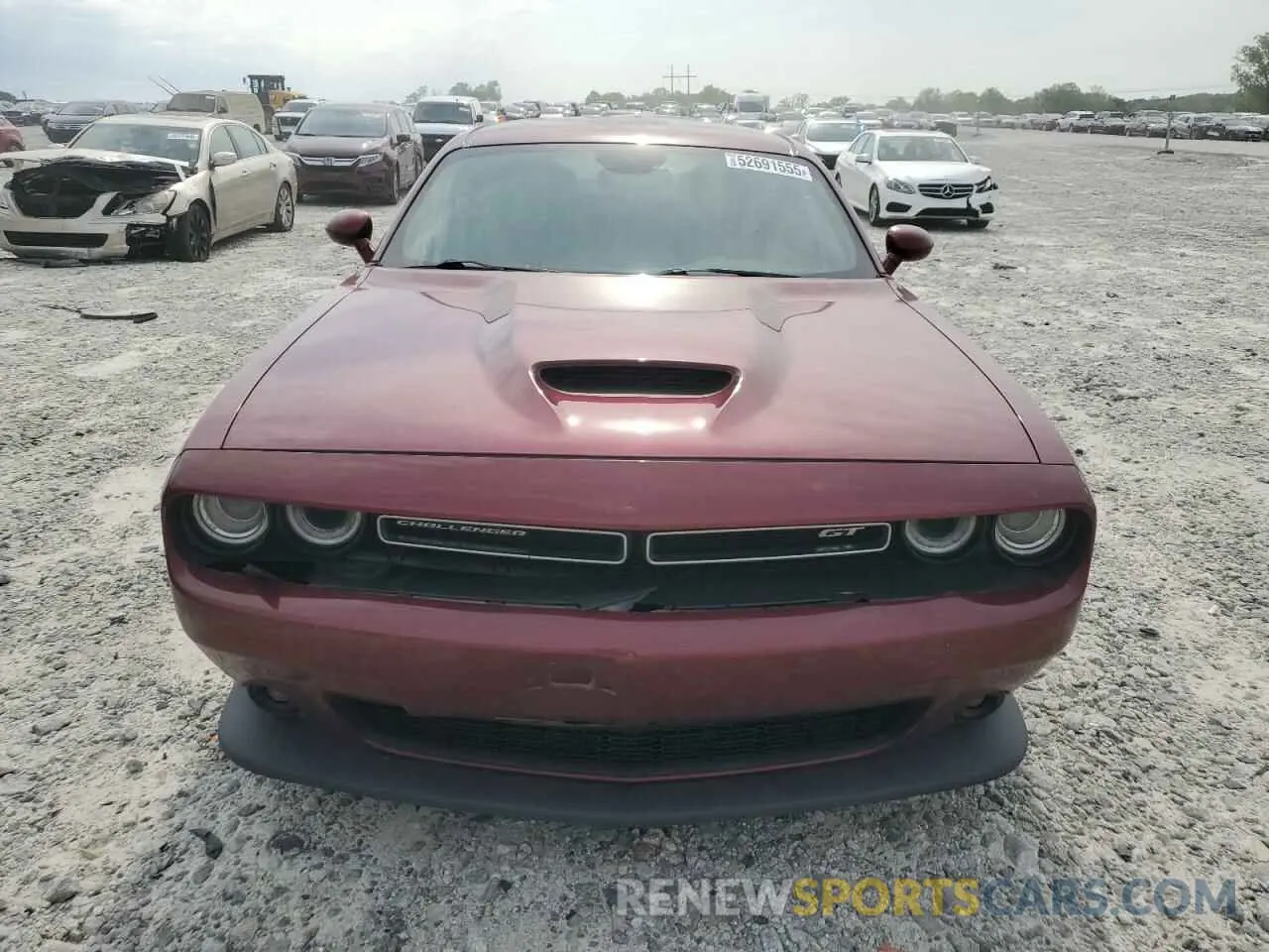 5 Photograph of a damaged car 2C3CDZJG5KH759487 DODGE CHALLENGER 2019