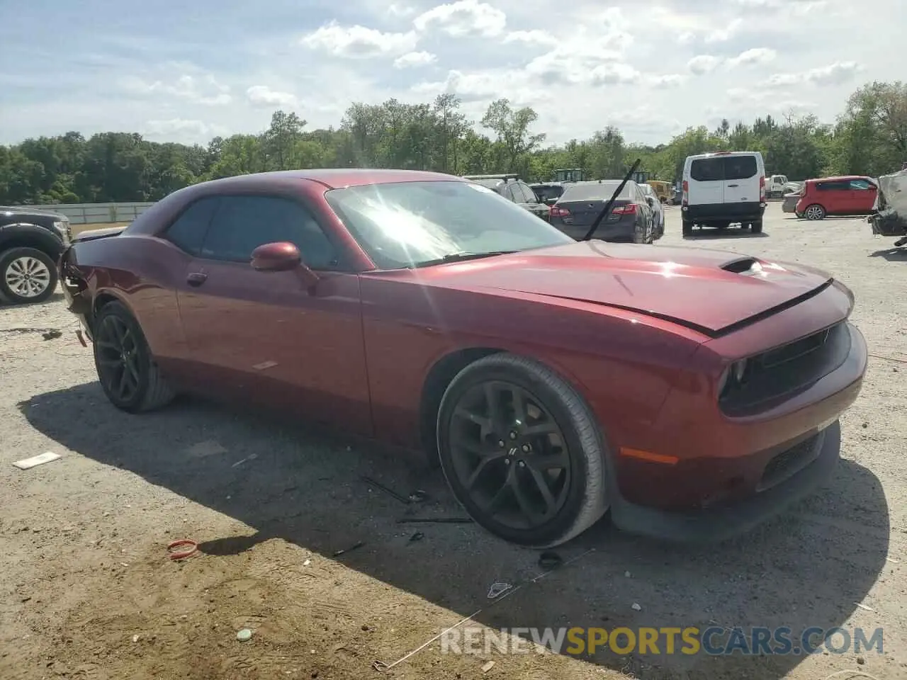 4 Photograph of a damaged car 2C3CDZJG6KH501642 DODGE CHALLENGER 2019