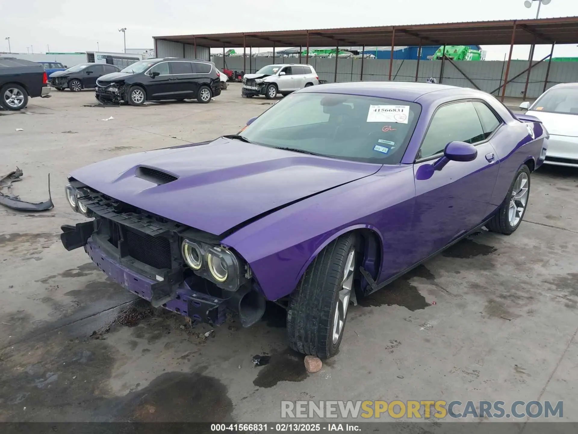2 Фотография поврежденного автомобиля 2C3CDZJG8KH541396 DODGE CHALLENGER 2019