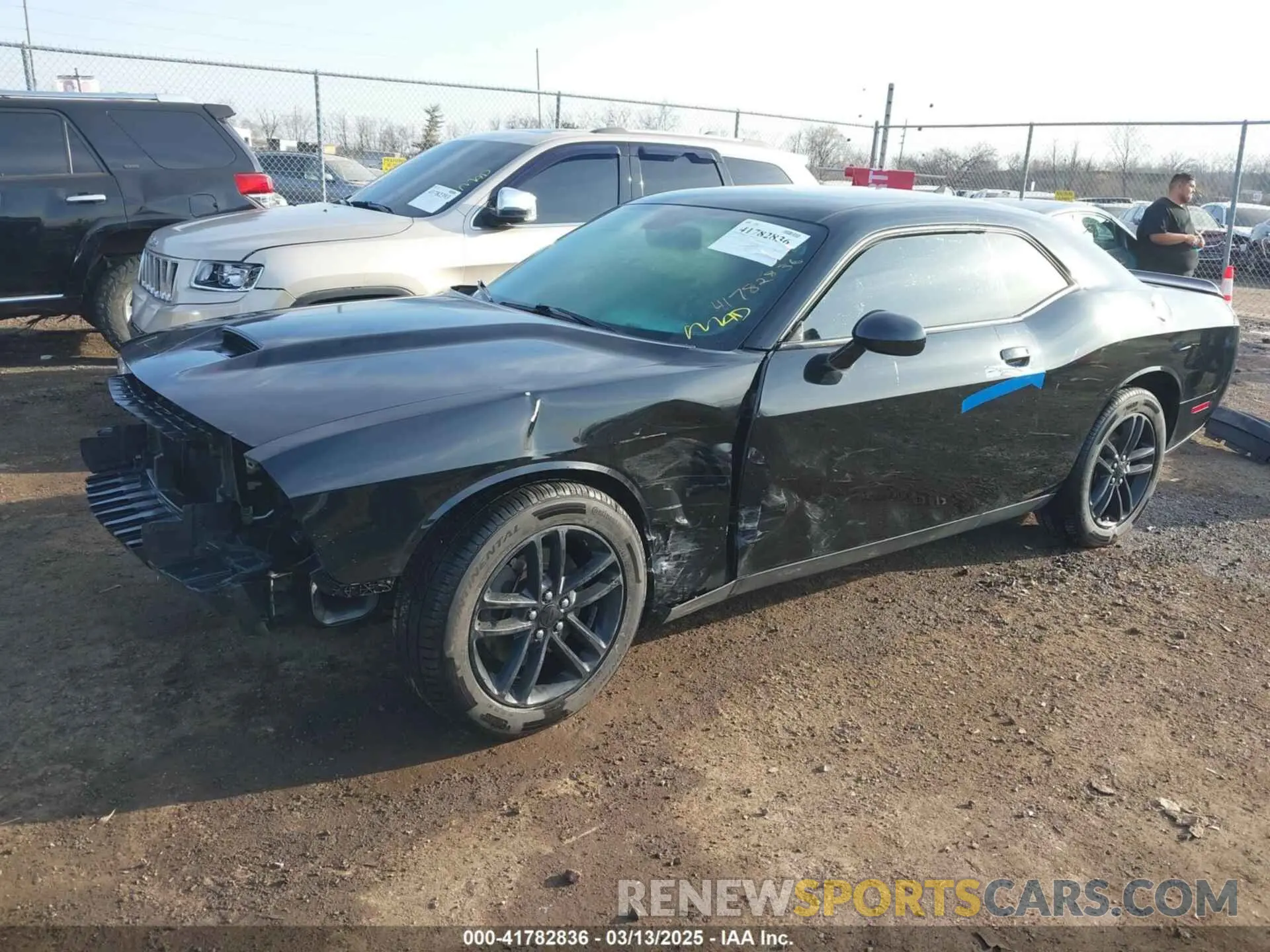 2 Photograph of a damaged car 2C3CDZKG1KH642987 DODGE CHALLENGER 2019