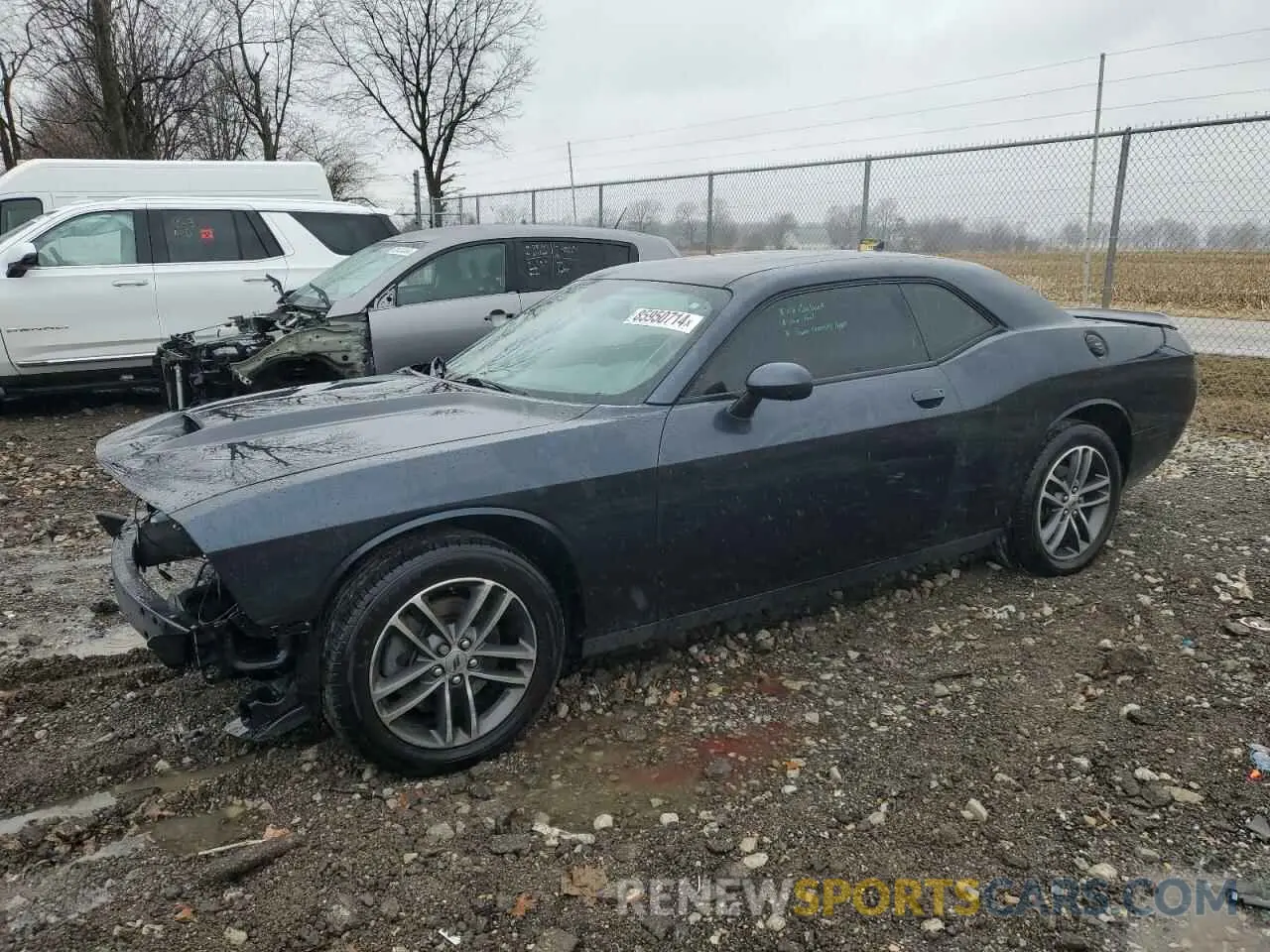 1 Фотография поврежденного автомобиля 2C3CDZKG3KH676221 DODGE CHALLENGER 2019