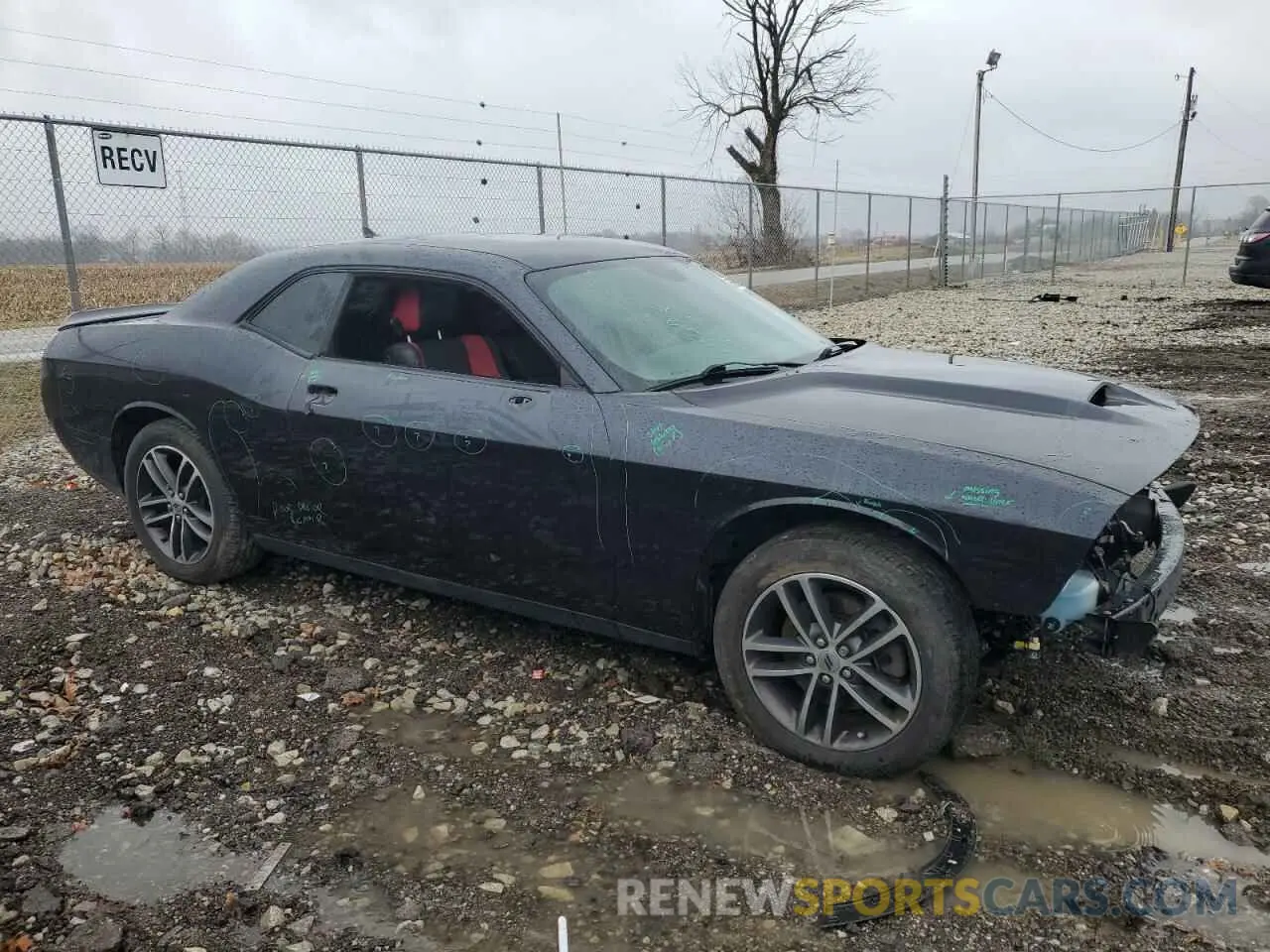 4 Фотография поврежденного автомобиля 2C3CDZKG3KH676221 DODGE CHALLENGER 2019