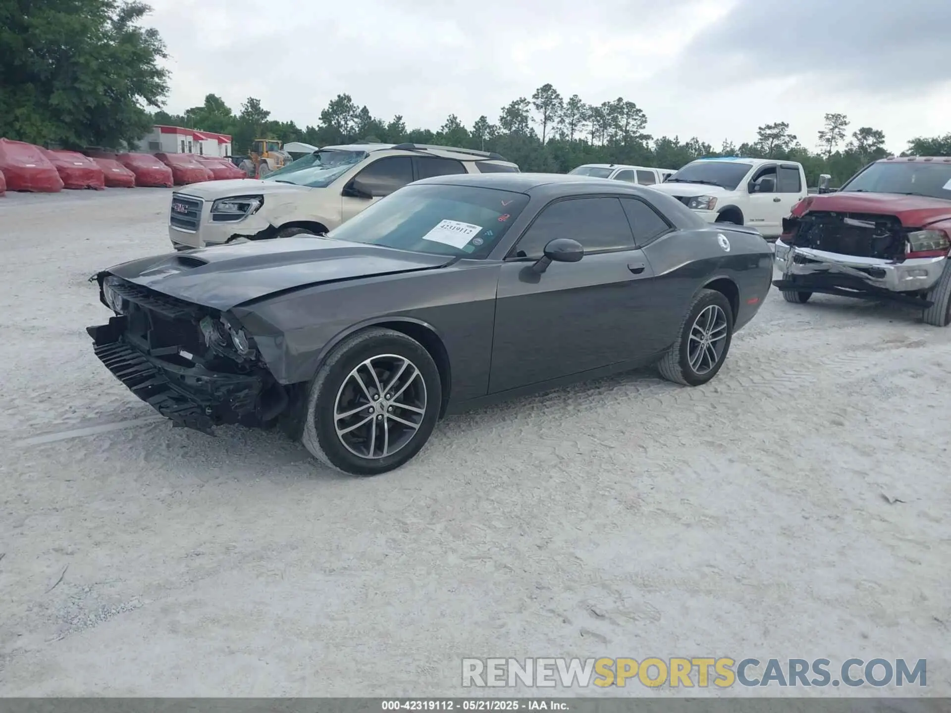 2 Photograph of a damaged car 2C3CDZKG3KH677871 DODGE CHALLENGER 2019