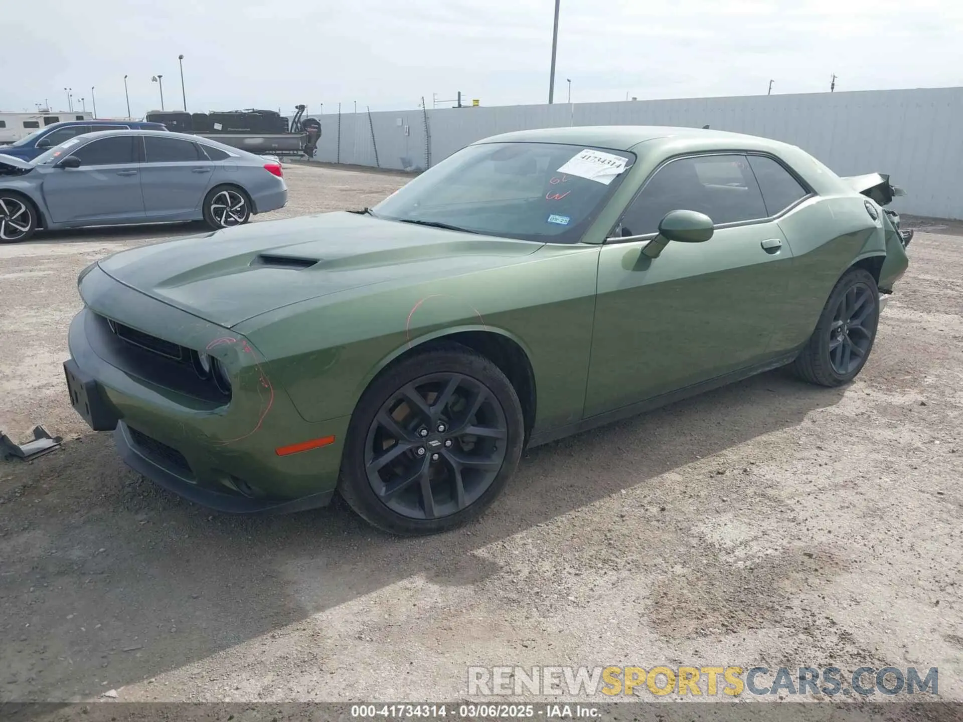 2 Фотография поврежденного автомобиля 2C3CDZAG0LH110276 DODGE CHALLENGER 2020