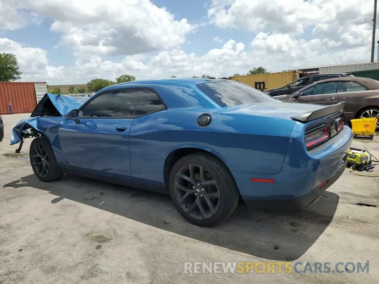 2 Photograph of a damaged car 2C3CDZAG0LH219112 DODGE CHALLENGER 2020