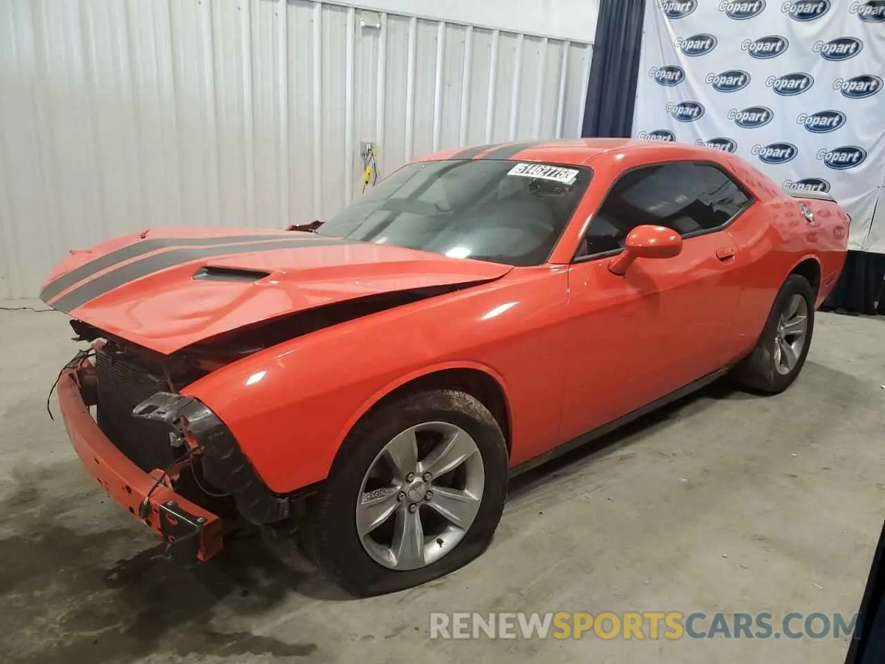 1 Photograph of a damaged car 2C3CDZAG1LH159681 DODGE CHALLENGER 2020