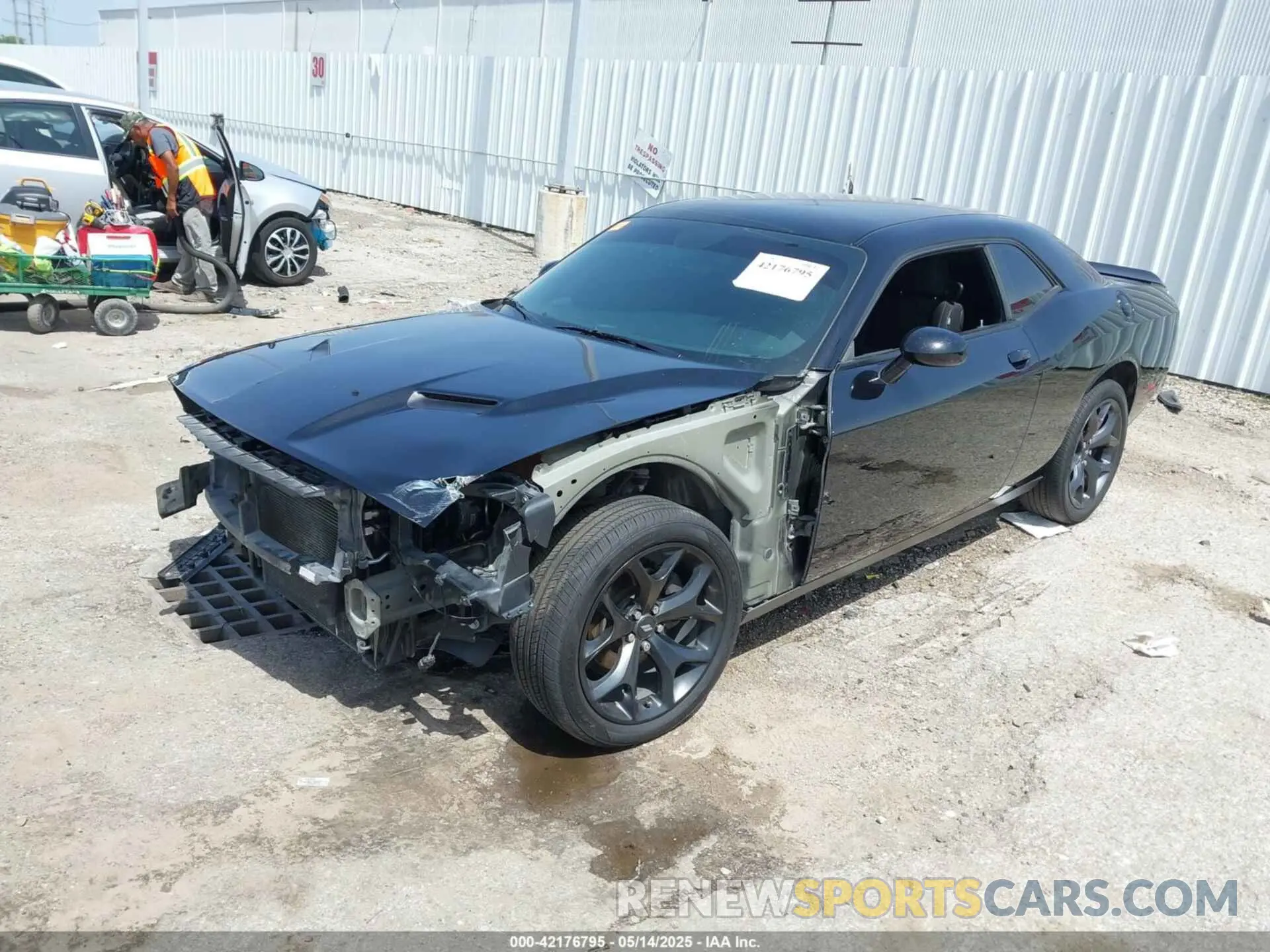 2 Photograph of a damaged car 2C3CDZAG1LH250837 DODGE CHALLENGER 2020