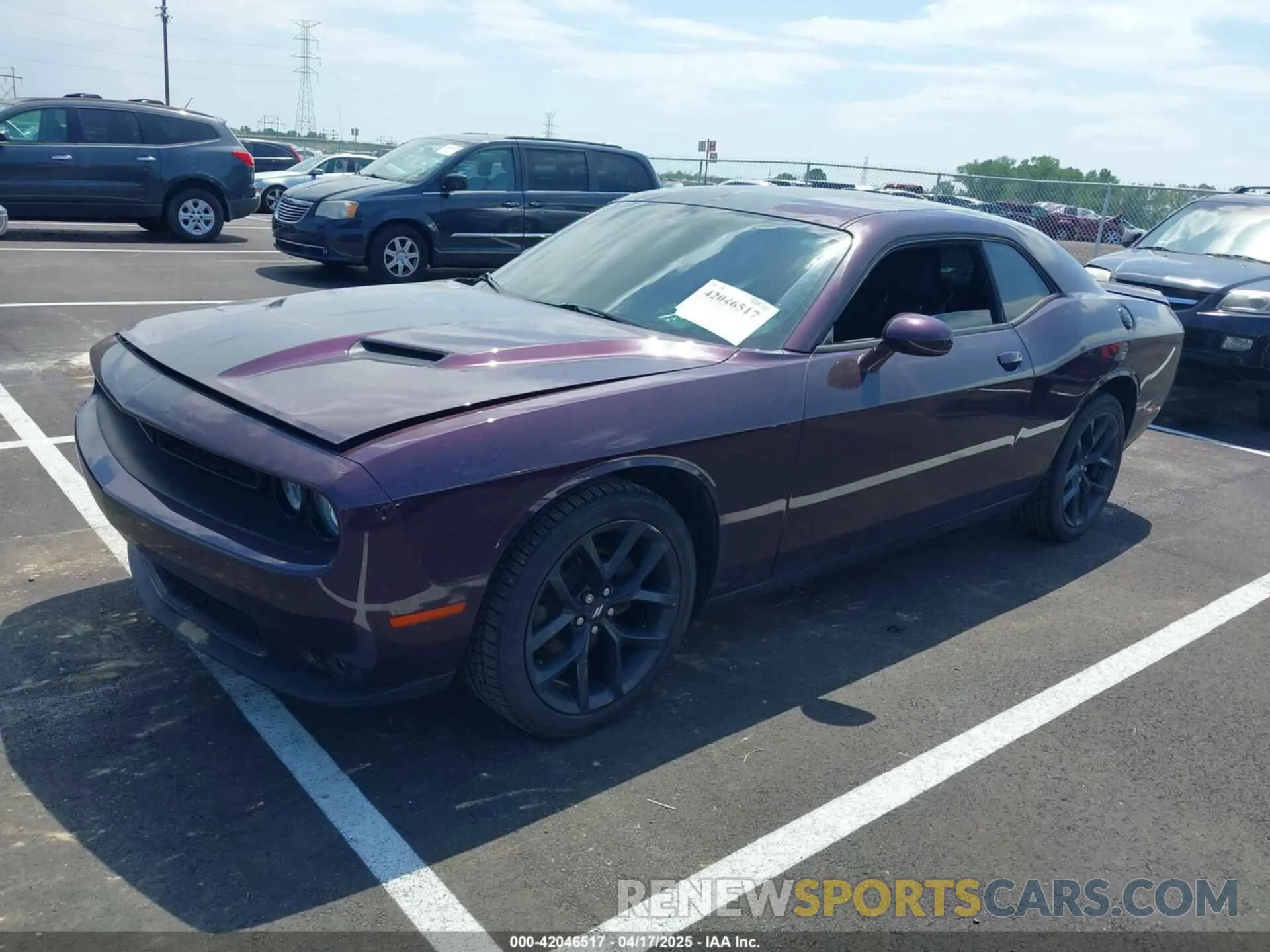 2 Фотография поврежденного автомобиля 2C3CDZAG2LH189823 DODGE CHALLENGER 2020