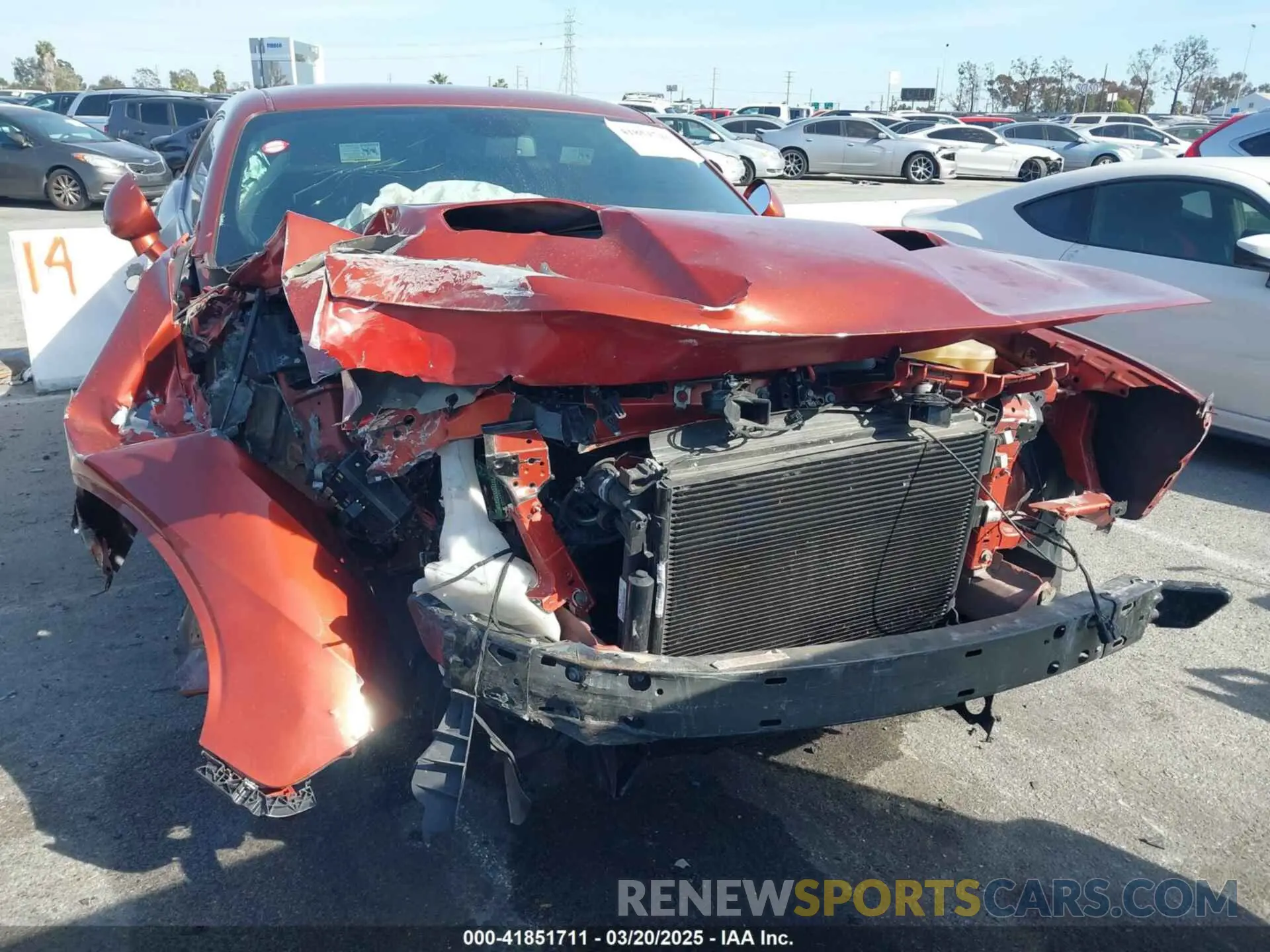 12 Photograph of a damaged car 2C3CDZAG2LH214574 DODGE CHALLENGER 2020