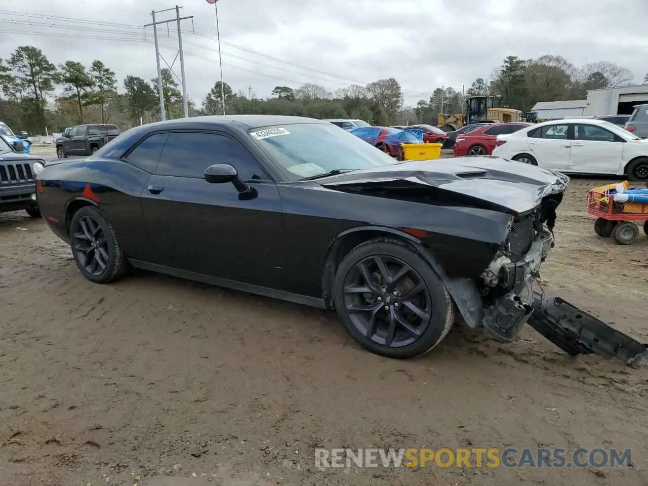 4 Photograph of a damaged car 2C3CDZAG3LH110451 DODGE CHALLENGER 2020