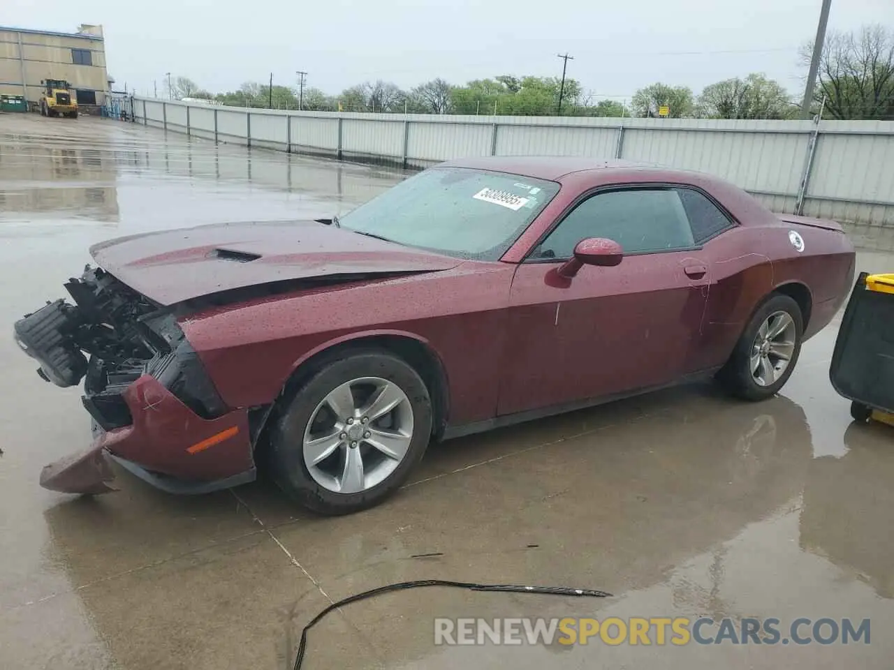 1 Photograph of a damaged car 2C3CDZAG3LH117836 DODGE CHALLENGER 2020