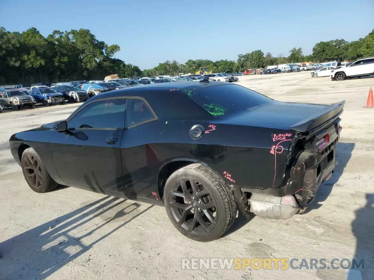2 Photograph of a damaged car 2C3CDZAG3LH135253 DODGE CHALLENGER 2020