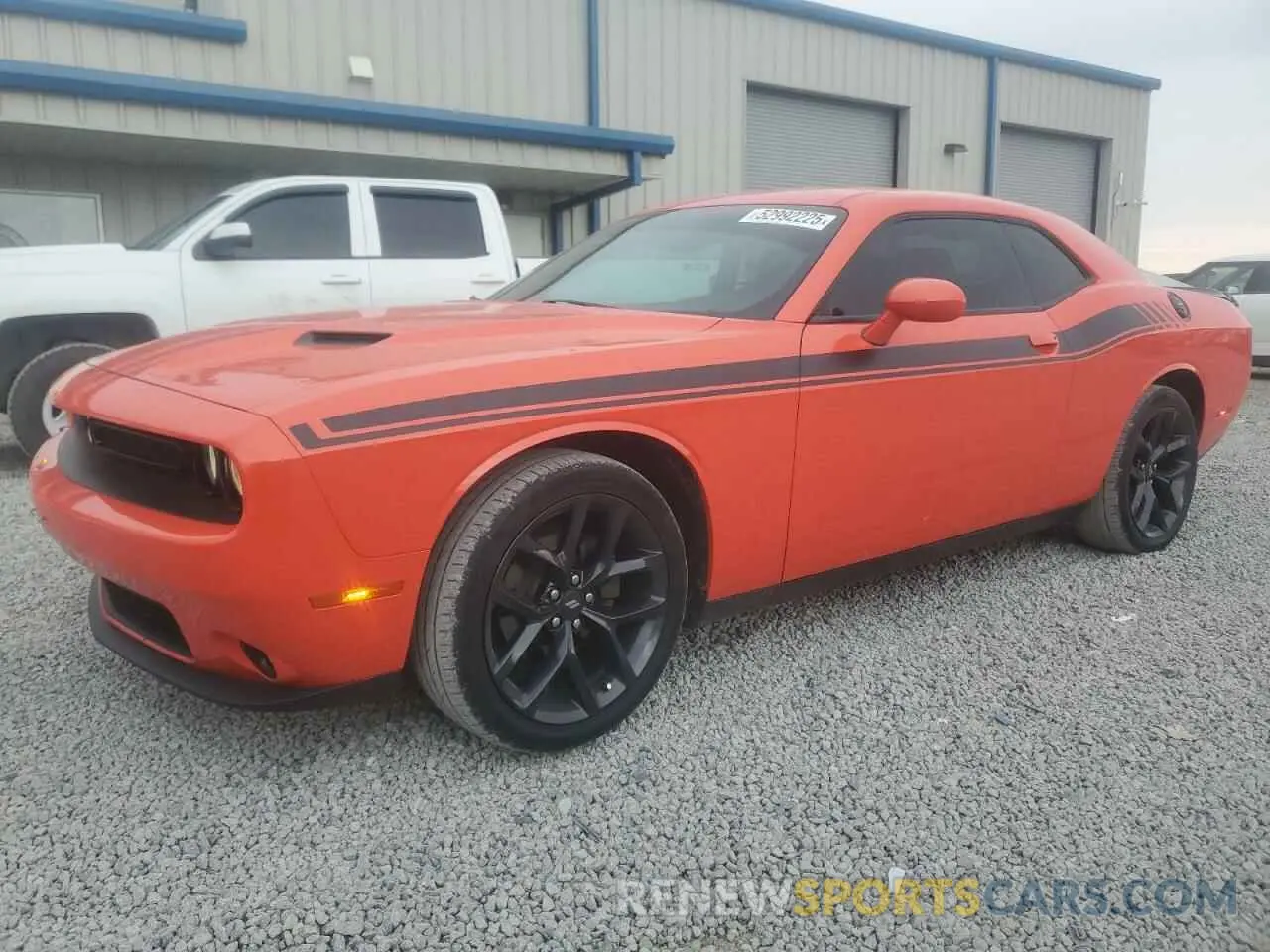 1 Photograph of a damaged car 2C3CDZAG3LH185439 DODGE CHALLENGER 2020