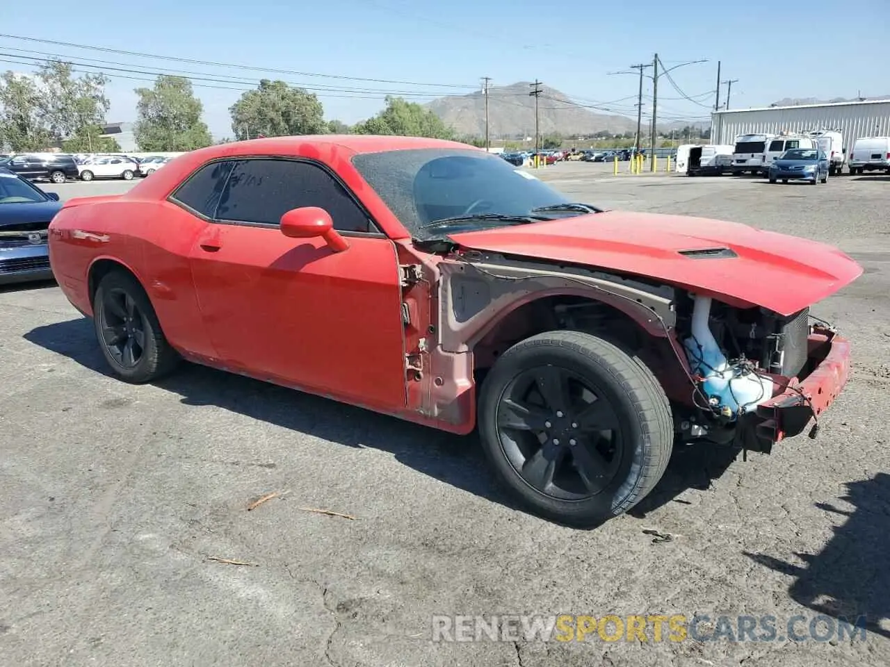 4 Photograph of a damaged car 2C3CDZAG3LH211327 DODGE CHALLENGER 2020