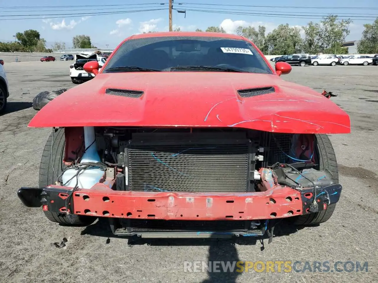 5 Photograph of a damaged car 2C3CDZAG3LH211327 DODGE CHALLENGER 2020