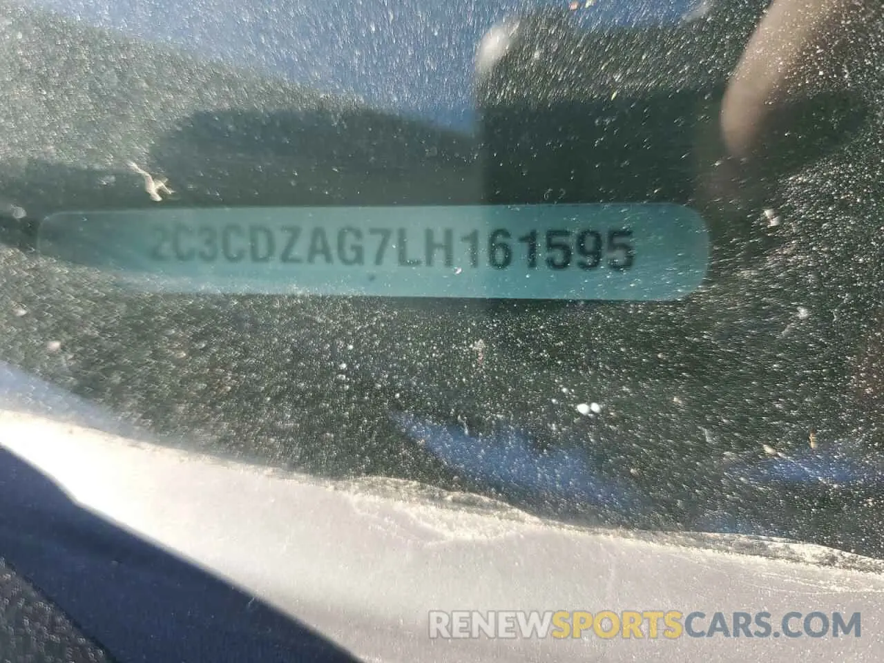 12 Photograph of a damaged car 2C3CDZAG7LH161595 DODGE CHALLENGER 2020
