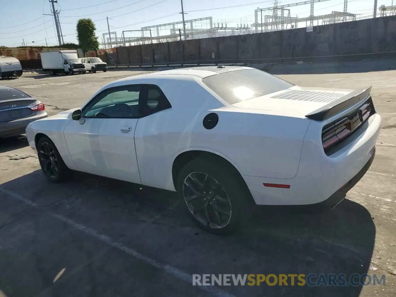 2 Photograph of a damaged car 2C3CDZAG7LH161595 DODGE CHALLENGER 2020