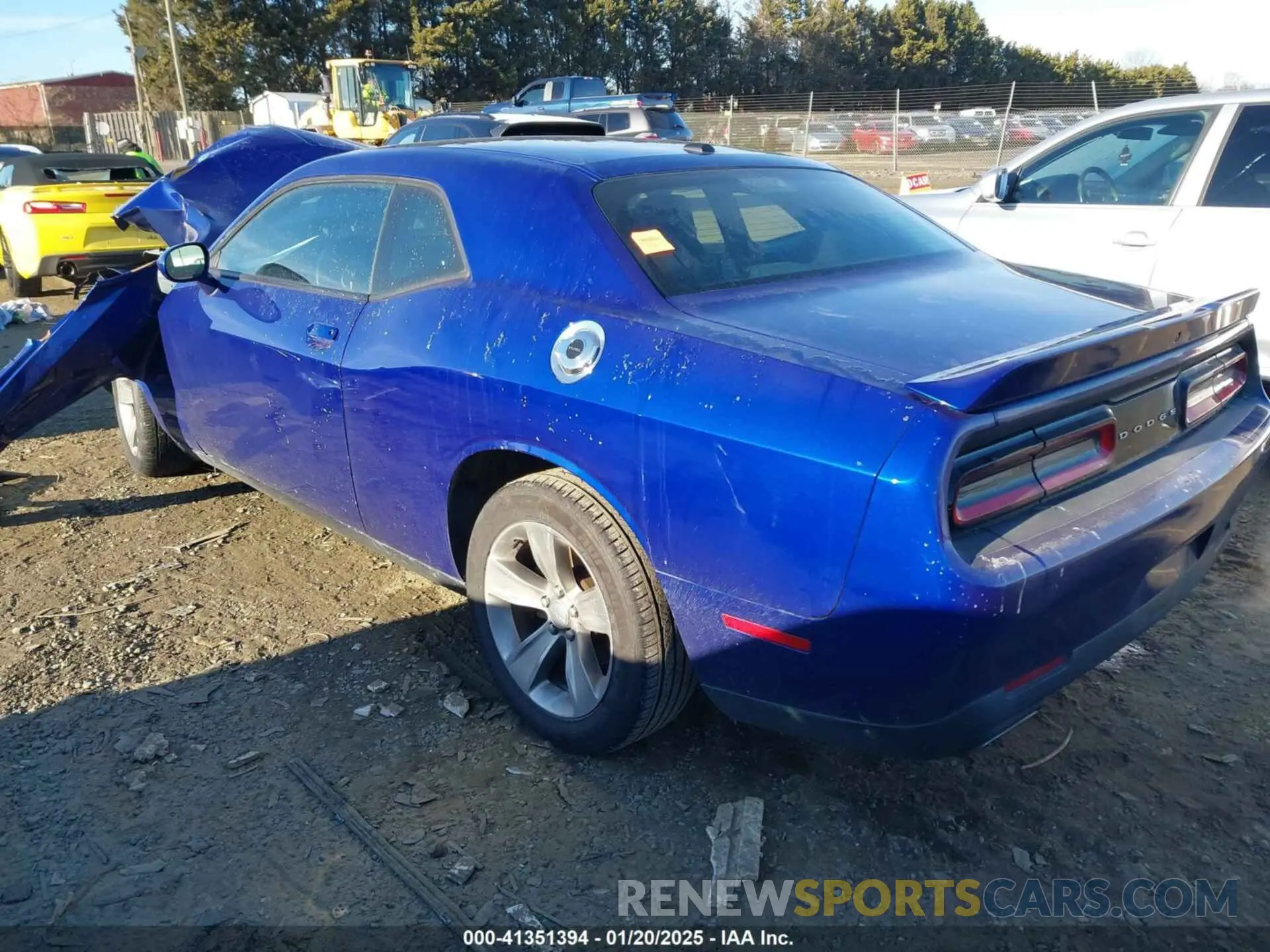3 Photograph of a damaged car 2C3CDZAG7LH206292 DODGE CHALLENGER 2020