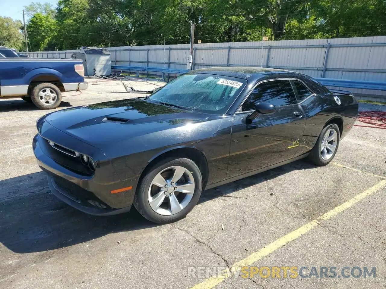 1 Photograph of a damaged car 2C3CDZAG8LH231489 DODGE CHALLENGER 2020