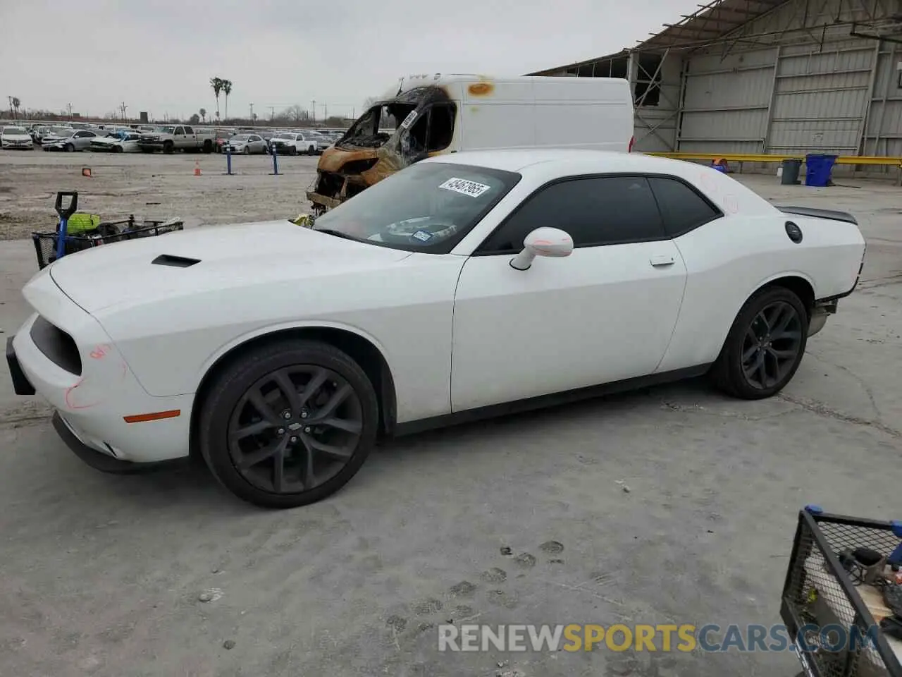 1 Photograph of a damaged car 2C3CDZAG9LH110101 DODGE CHALLENGER 2020